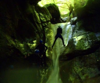  Scivolo naturale del canyon BOyat 